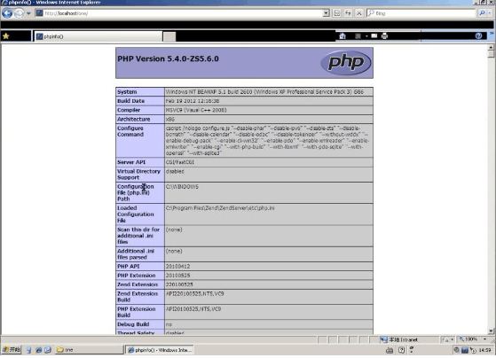 Zend Server免费版 Zend Server