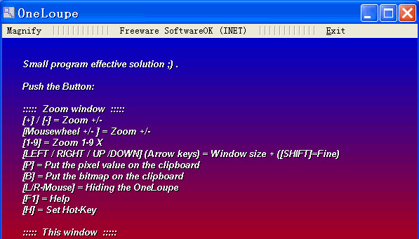电脑桌面放大镜