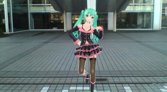 初音拓展现实照相机