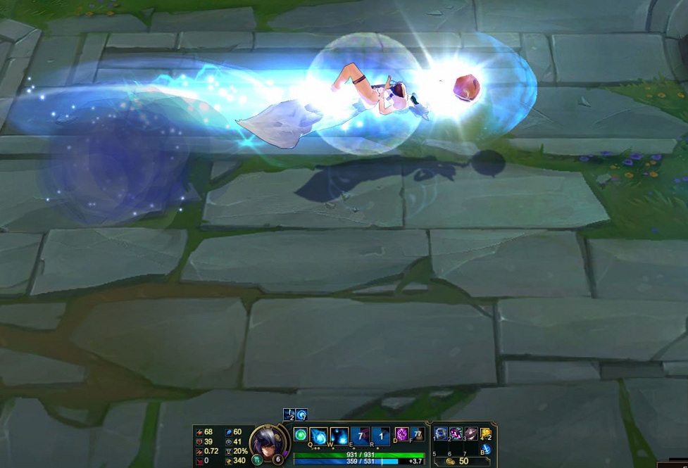 泳池派对阿狸皮肤