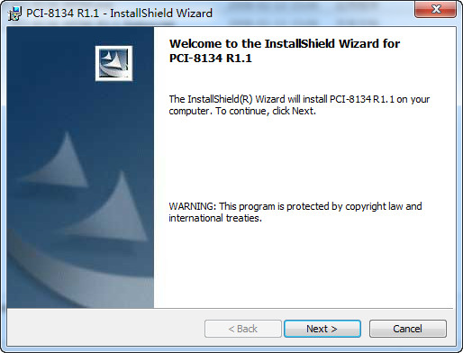 凌华PCI-8134采集卡驱动程序