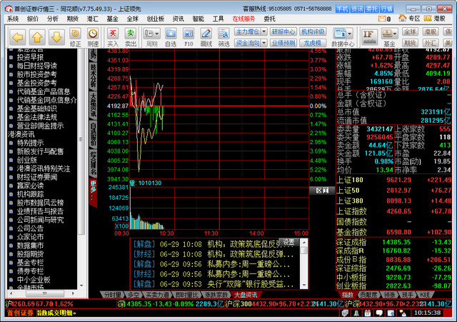 首创证券同花顺下载安装