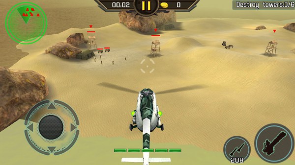 武装直升机突袭