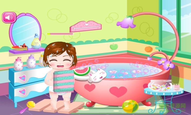 可爱宝宝爱洗澡HD 可爱宝宝爱洗澡手游