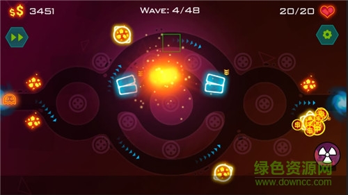 塔防几何战争汉化版下载