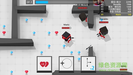 模拟方块弓箭手