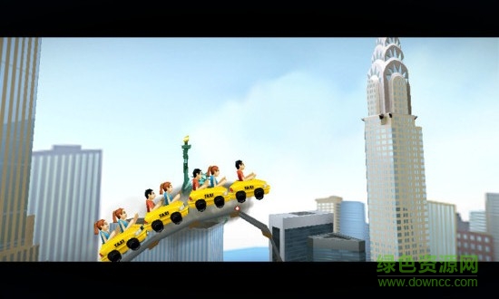 3d纽约过山车游戏