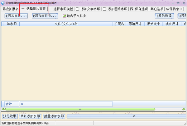 天音批量水印大师