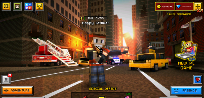 3d像素射击无限钻石版 3d像素射击