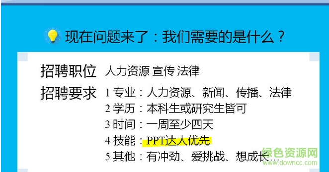 实习生招聘PPT模板 实习生招聘PPT模板