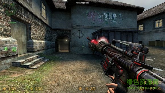 cs起源m4a1黑骑士模型 cs起源m4a1黑骑士模型