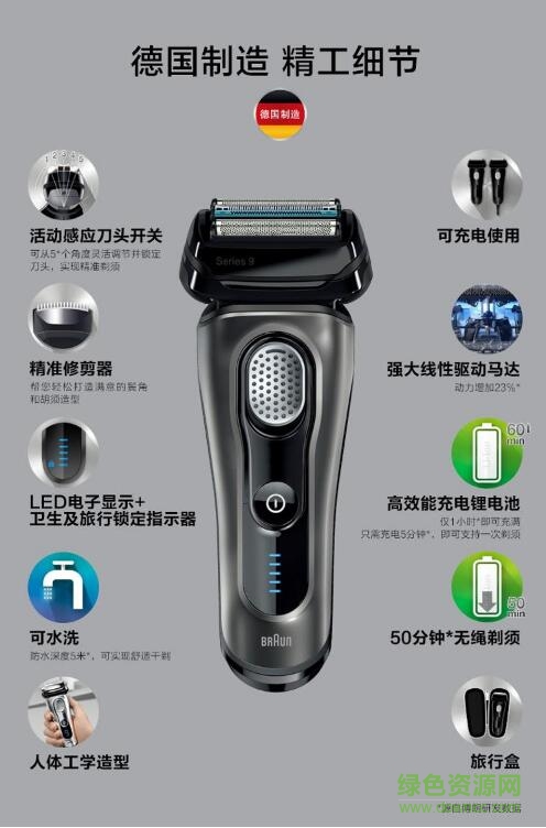 博朗9030s说明书