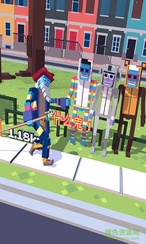 方块漫步小游戏