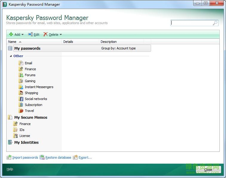 Kaspersky Password Manager
