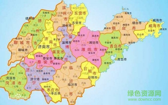 山东地图全图高清版