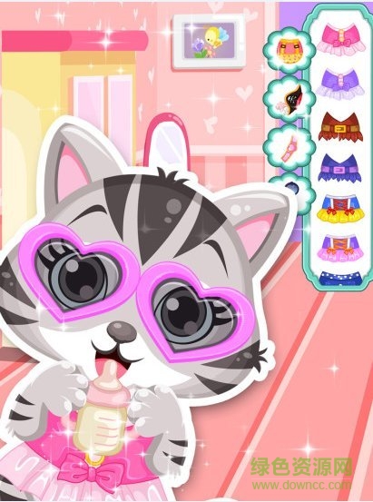 可爱猫咪养成游戏