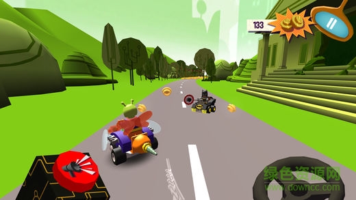 乐高超级英雄迷你车