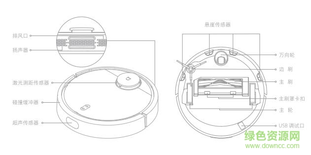 米家扫地机器人说明书