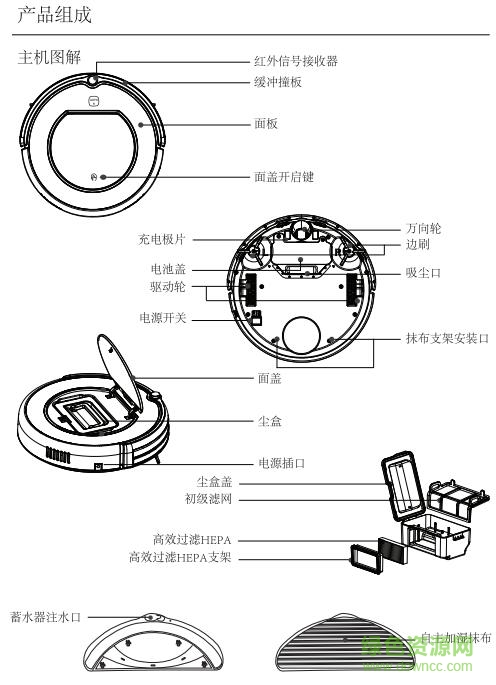 科沃斯cr120说明书