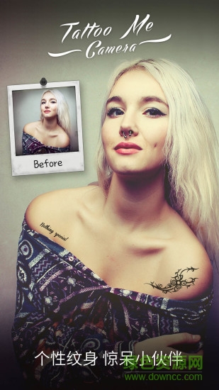 手机拍照纹身相机app