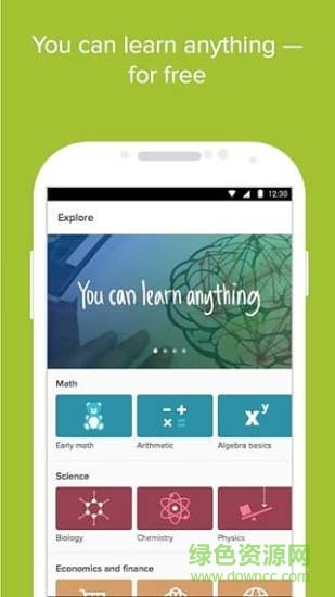 可汗学院英文版 可汗学院app英文版下载