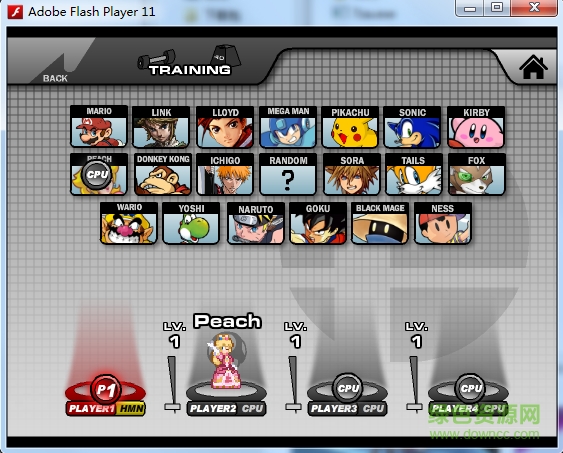 动漫明星大乱斗2 v0.8版