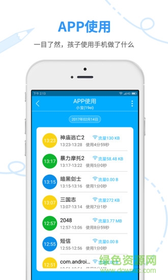 妈妈安心孩子端