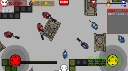 红蓝枪战大作战游戏