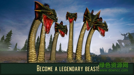 九头蛇蛇模拟器3D