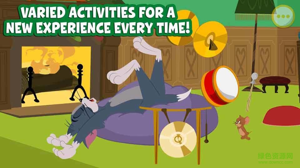 猫和老鼠的圣诞节游戏