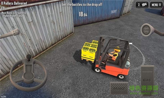 3D叉车模拟器游戏