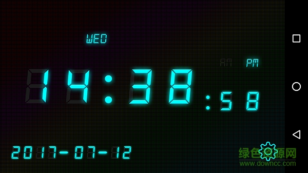 led数字桌面时钟hd