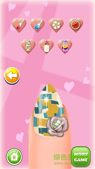 公主美甲沙龙小游戏