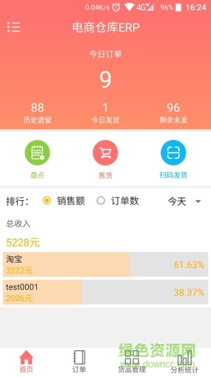 电商仓库ERP app