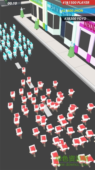 拥挤城市圣诞版