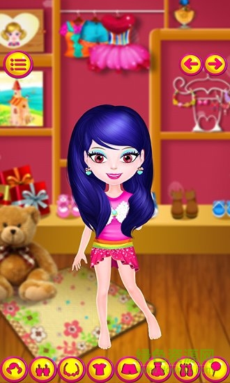 开心女孩换装小游戏