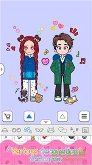 装扮少女少男游戏