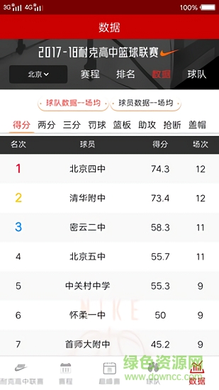 高中男子篮球联赛应用下载