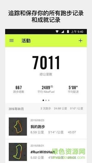 nike running国际版