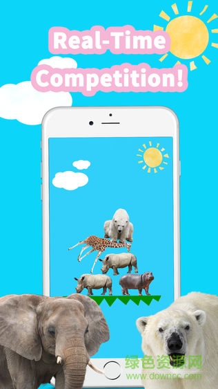 动物叠叠乐游戏