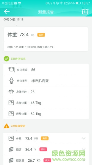 健康体脂称app