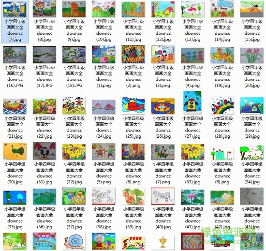 四年级美术画画大全