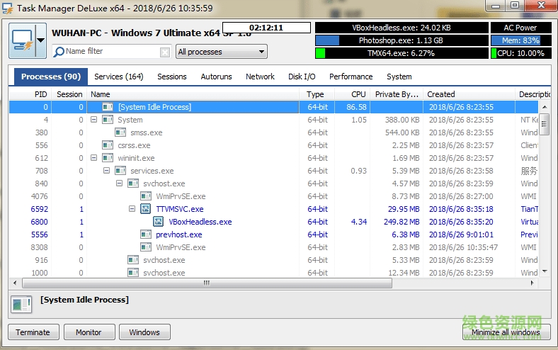 task manager deluxe免费版 task manager deluxe