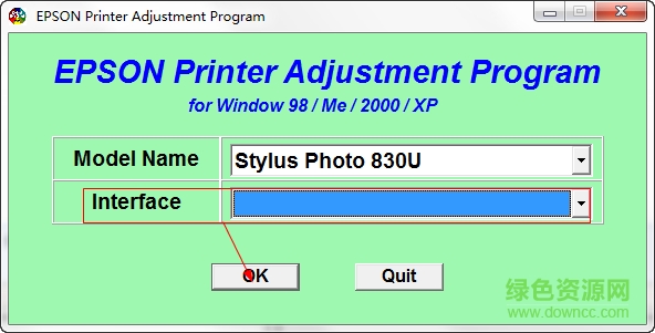 爱普生830u清零工具 爱普生830u打印机清零