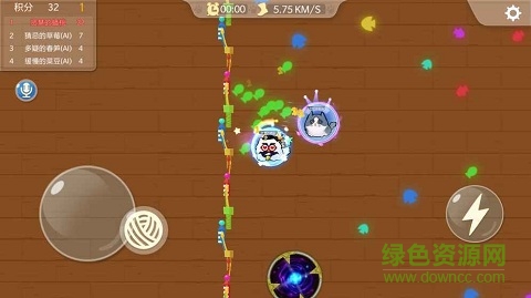 猫咪碰碰球游戏