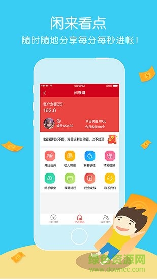 闲来看点app