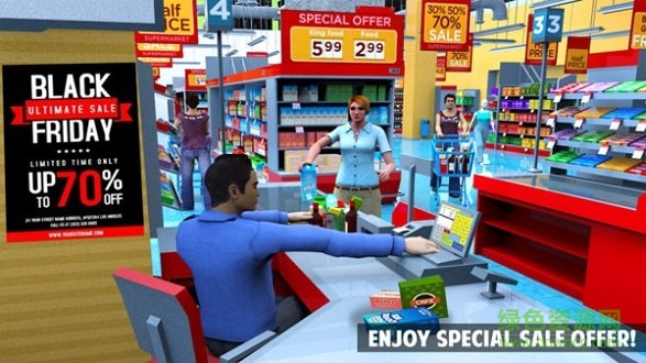 女生超市疯狂购物游戏下载