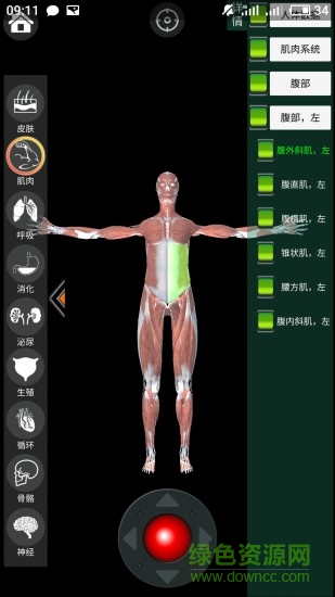 虚拟现实人体解剖软件