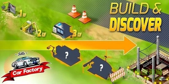 闲置汽车工厂无限金币钻石版 闲置汽车工厂内购