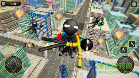 喷气飞行火柴人手机版 喷气飞行火柴人手机版